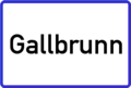 Gemeinde Gallbrunn