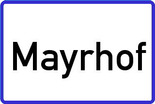 Gemeinde Mayrhof