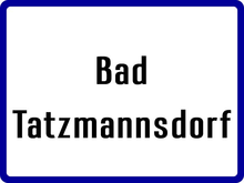Gemeinde Bad Tatzmannsdorf