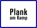 Plank am Kamp
